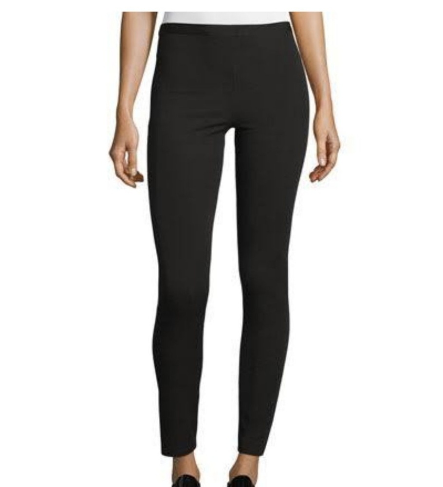 NWOT Helmut Lang Womens Black Stretch Leggings P